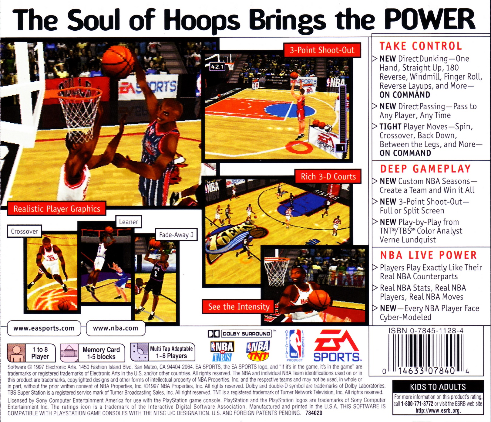 NBA Live '98 (PS1, Saturn, Windows) (gamerip) (1997) MP3